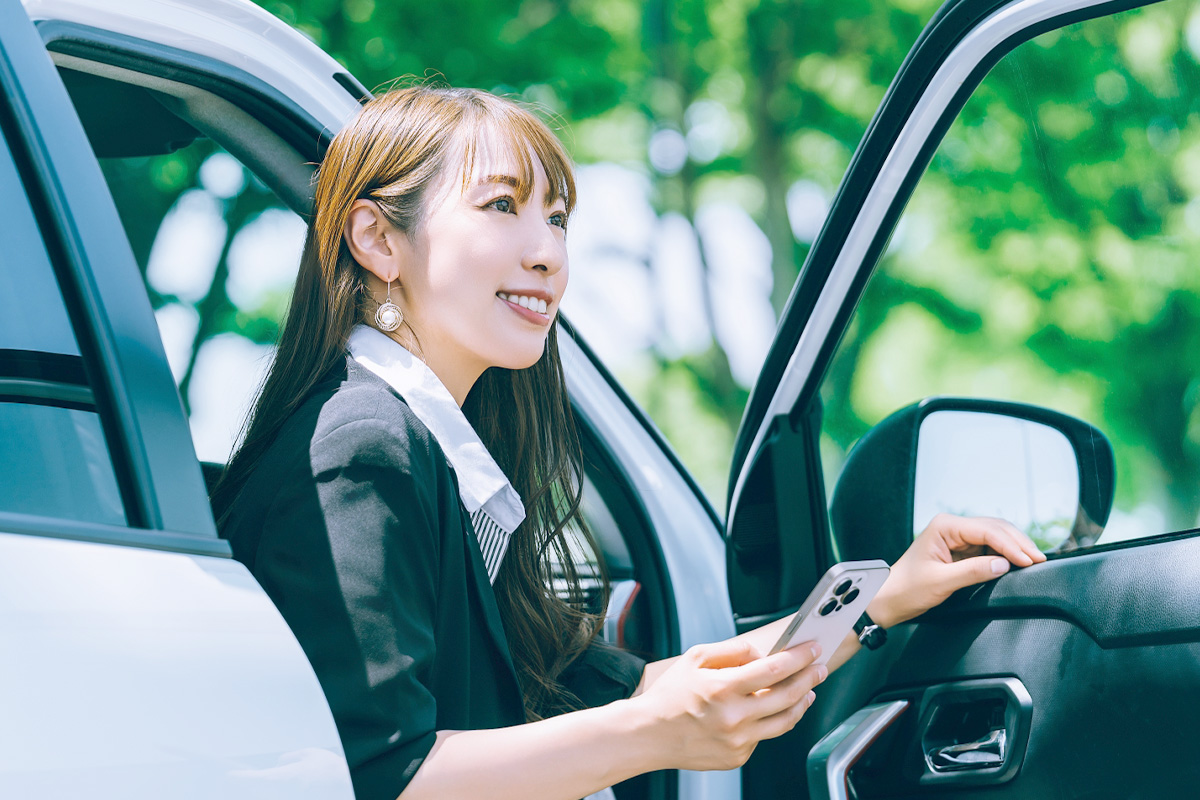 女性のお客様にも安心の接客と対応